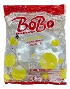 10 Unidades Balão Bubble 10 Polegadas 25cm Transparente Top! Liso