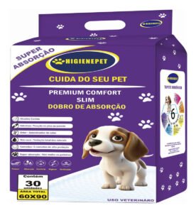 Tapete Higiênico Cães 60×90 30un Comfort Higienepet
