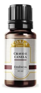 Coala Essência Aromatizante Líquido – Cravo e canela – Unidade – 1 – 1 – 10 g – 10 mL