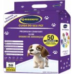 Tapete Higiênico Higienepet 60x60cm 50 Unidades Premium Ultra Absorção