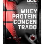 Suplemento em pó Dux Nutrition Whey Protein Concentrado proteínas Whey Protein Concentrado sabor coco em sachê de 28g