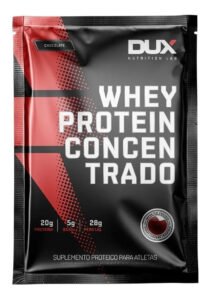Suplemento em pó Whey Protein Concentrado Dux Proteína Sache Dose Única 28g