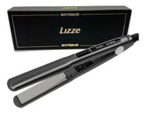 Prancha de Cabelo Lizze Extreme Profissional Cinza para Alisamento Rápido