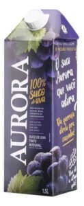 Suco De Uva Aurora Tinto Integral Caixa 1,5l