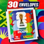 Kit 30 Envelopes Figurinhas Copa Do Mundo 2026 Panini Fifa