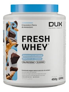 Fresh Whey Dux Nutrition – 900g Sabor Chocolate/amendoim