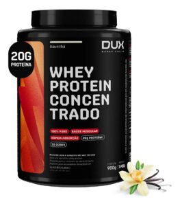DUX HUMAN HEALTH Whey Protein Concentrado 900g Baunilha