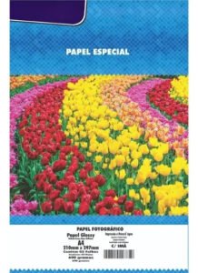 Papel Foto Glossy C/imã Especial 690g 5 Folhas Cor Branco