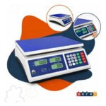 Balança Digital Eletrônica Comercial 40kg Precisão Comercio Loja Feira Mercado Azul Varejão Comerciante Marca Pares