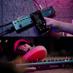 Pedaleira Multiefeito M-Vave Tank-G / Peda tank- g para guitarra