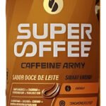 Supercoffe Energia Pó 380g Caffeine Army Termogenico Sabor Doce de leite