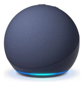 Assistente Virtual Alexa Amazon Echo Dot De 5a Geração Azul-aço