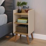 Criado Mudor P/ Cama Box Compacto C/ Prateleira Max Cor MAX FENDI HANOVER