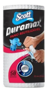 Pano Scott Duramax Branco Com 58 Folhas