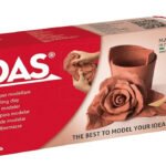 Massa Cerâmica Fria DAS 500g Terracota Suave Secagem ao Ar