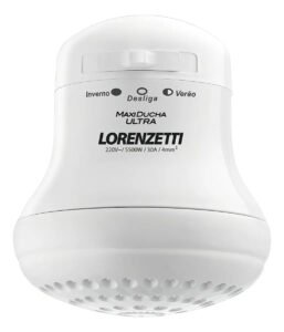 Chuveiro elétrico Maxi Ducha Ultra Lorenzetti 127V 3200W cor Branco