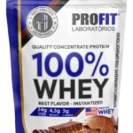 100% Whey – Concentrado Refil 900g -profit Sabor Chocolate