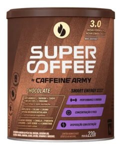 Supercoffee 3.0 Café Termogênico 220g – Caffeine Army – Sabor Chocolate