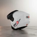 Capacete Moto Aberto Pro Tork New Liberty Three Branco Tamanho 60 Desenho Solid Viseira Cristal