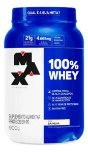 100% Whey Protein Concentrado 900g Baunillha