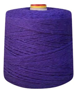 Eco Brasil Barbante Roxo 1Kg 6 Fios Crochê Tricô 1000m