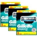 Carga Para Lâmina De Barbear Gillette Mach3 Mach3 8 U