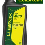 Óleo de Motor Lubrax Semissintético 15W-40 API SL GASOLINA FLEX GNV 15W40 Lubrificante 1 Litro