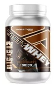 Whey Da Adaptogen 24g De Proteína 100% Com Glutamina Bcaa Sabor Chocolate Suíço