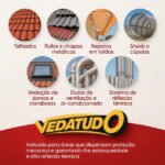 Manta Asfáltica Autoadesiva Dryko VEDATUDO para Telhado 90cm x 10m