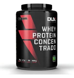 Whey Protein Concentrado Dux Nutrition (900g) Sabores Sabor Cookies