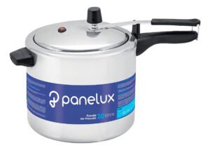 Panela De Pressão Grande 7 Litros Panelux Alumínio Polido