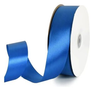 Fita De Cetim 22mm No05 Rolo 50 Metros As Cores Cor Azul royal