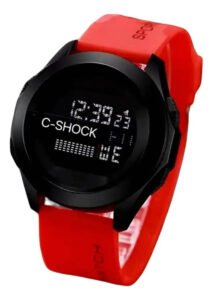 Relógio Masculino Esportivo Digital Sport A Prova D’água Correia Vermelho