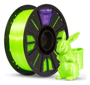 Filamento Pla Verde Neon V-Silk 1kg Impressão 3D Nacional