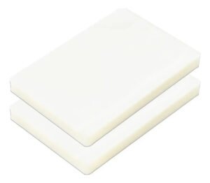 Saco para plastificar POLASEAL A4 30.7cm do comprimento 22cm da largura kit X 20 unidades