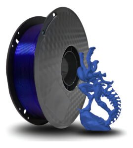 Filamento Impressora 3d Petg 1,75mm 1kg Masterprint Va Cores Cor Translucido Azul