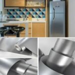 Adesivo Vinil Envelopamento Geladeira 10m X 50cm Cores Cor Prata/inox