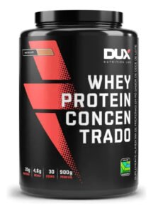 Whey Protein Concentrado (900g) Dux Nutrition Sabor Doce de leite