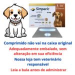Comprimido Antipulgas Zoetis Simparic 20mg Para Cães 5,1-10kg