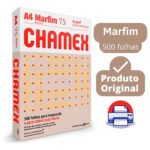 Papel Sulfite Chamex 75g A4 Marfim