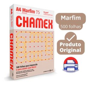 Papel Sulfite Chamex 75g A4 Marfim