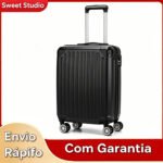 Mala de Bordo Rígida Sweet Studio em ABS com Rodas 360° para Viagem