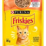Kit 6 Sachês Para Gato Friskies Salmão 85g