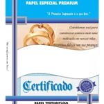Papel Opaline A4 Vergê Branco 180g 50 Folhas Masterprint Texturizado