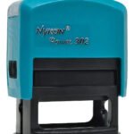 Carimbo 302 Para Médicos, Professores, Enfermeiros E Etc. Tinta Preto Exterior Azul-aço