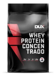 Whey Protein Concentrado – 1,8 Kg Dux Nutrition Sabor Morango