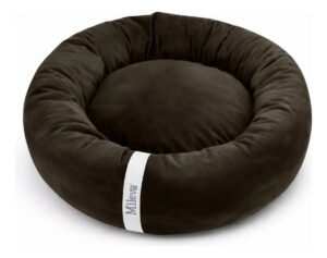 Cama Pet Ninho Nuvem Gato Caes Redonda Pequena Soft Mileva Cor Coffee Touch