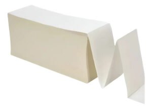 2000 Etiqueta 10×15 Cm Térmica Serrilha Resma Cor Branco