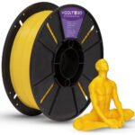 Filamento Pla Amarelo Velvet Premium 1kg Voolt3d