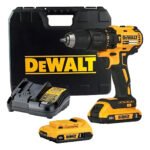 Furadeira de impacto sem fio Dewalt DCD7781d2-b3 1/2, cor amarela